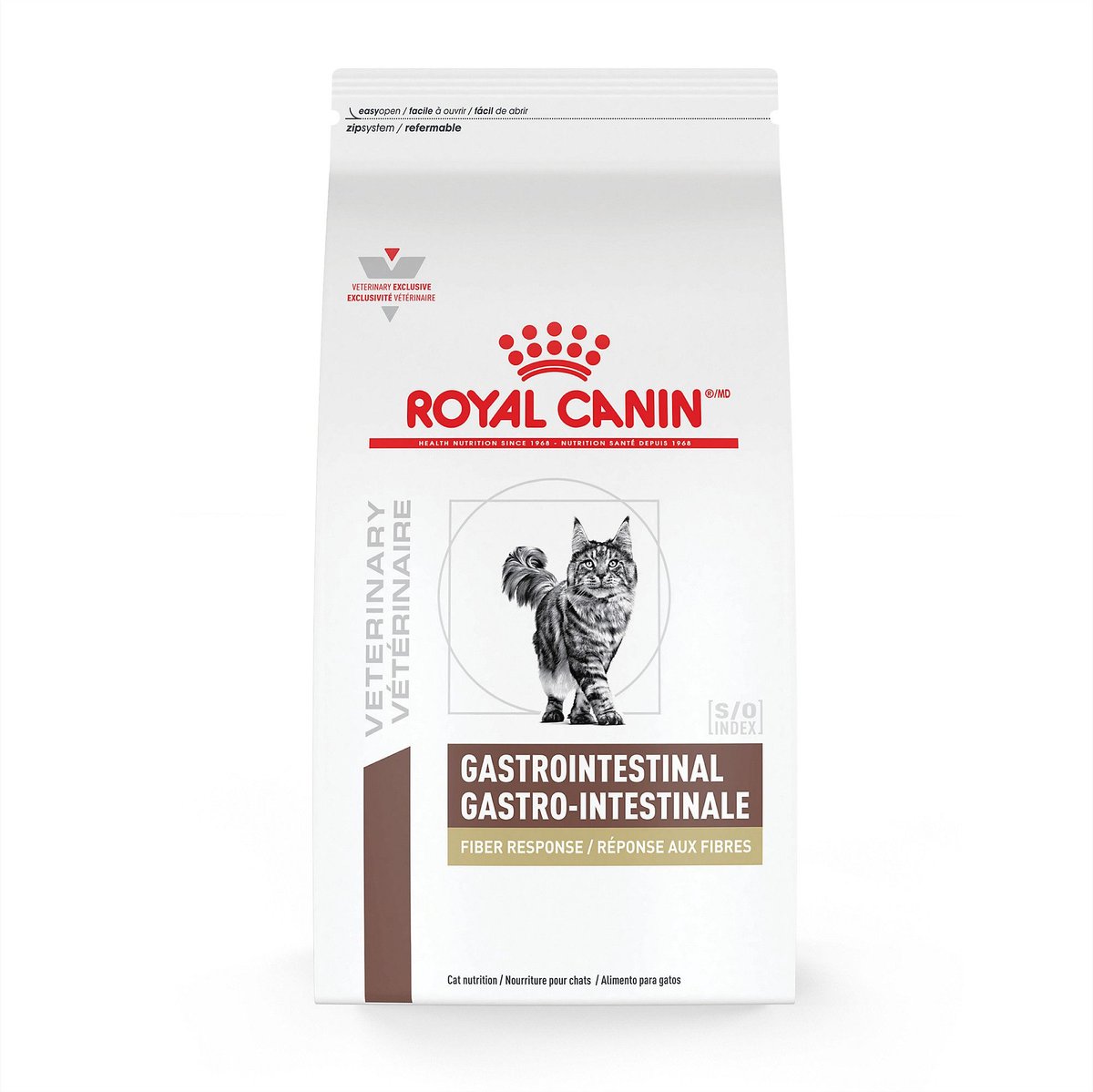 Royal Canin Veterinary Diet Gastrointestinal Fiber Response Dry Cat Food, 8.8-lb bag - 172pets.com