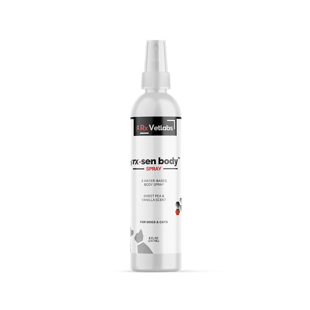 rx-sen body Sweet Pea and Vanilla Spray (8oz) - 172pets.com