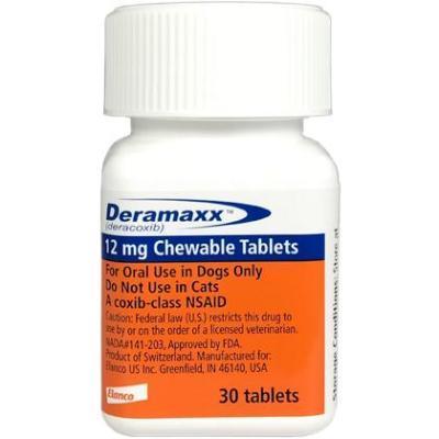 Deramaxx 12.5 mg, Sold per tablet - 172pets.com