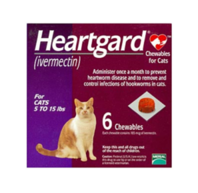 Heartgard for Cats, 5 to 15 lbs