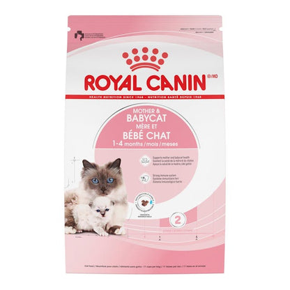 Royal Canin Mother & Babycat Dry Cat Food for Newborn Kittens, Pregnant & Nursing Cats - 172pets.com