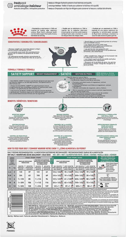 Royal Canin Veterinary Diet Satiety Support Dry Dog Food