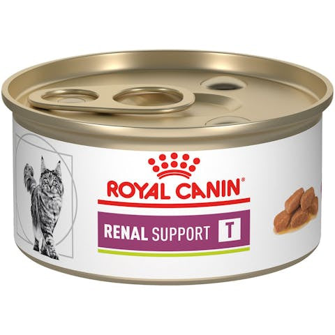 Royal Canin Veterinary Diet Renal Support T Canned Cat Food, 3oz