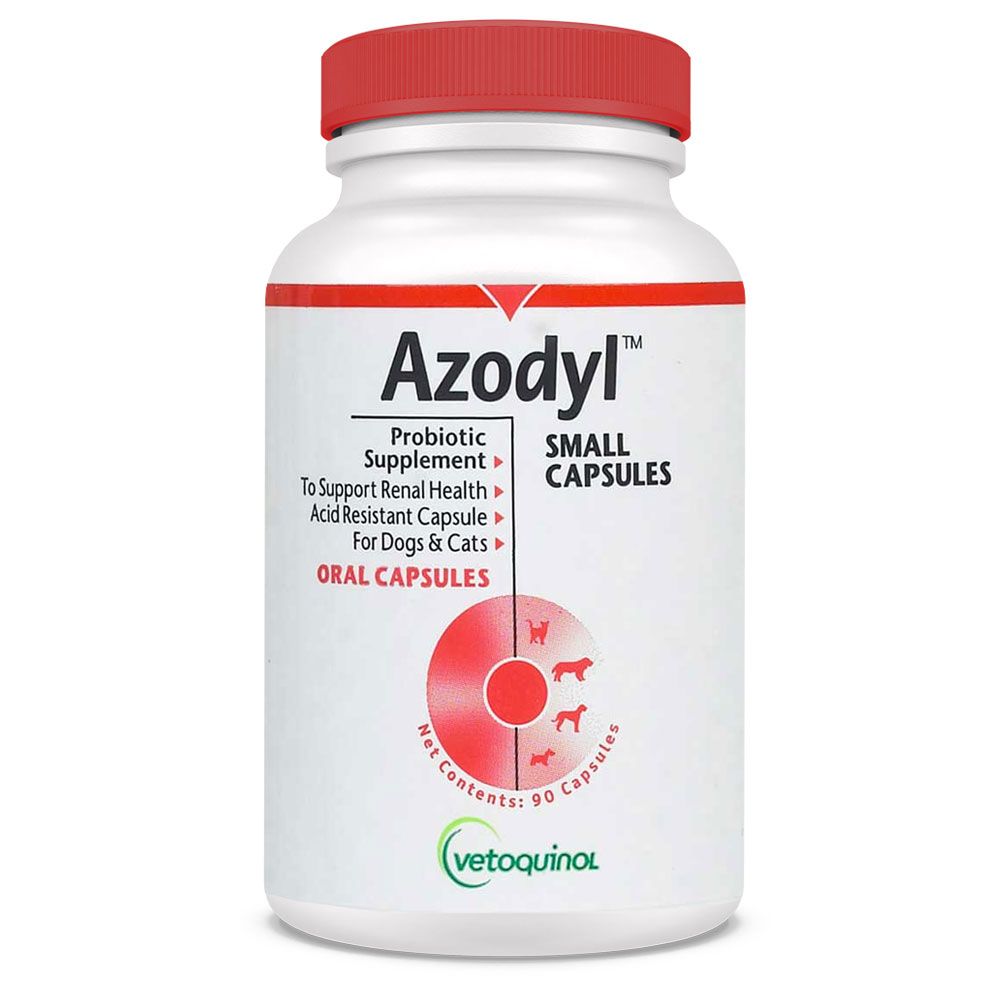 Azodyl – Small Cap 90 cap Renal Supplement for Dogs and Cats - 172pets.com