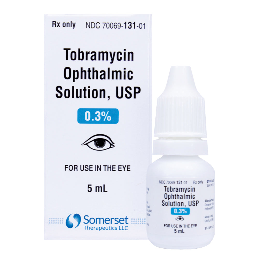 Tobramycin Ophthalmic Solution 0.3 %, 5 ml - 172pets.com