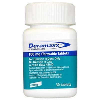 Deramaxx 100 mg, Sold per tablet - 172pets.com