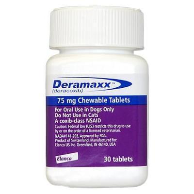 Deramaxx 75 mg, Sold per tablet - 172pets.com