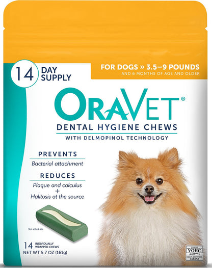 OraVet Dental Hygiene Chews for Dogs 14 days - 172pets.com