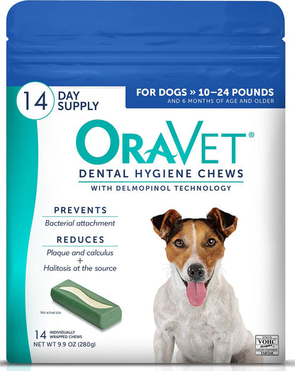 OraVet Dental Hygiene Chews for Dogs 14 days - 172pets.com