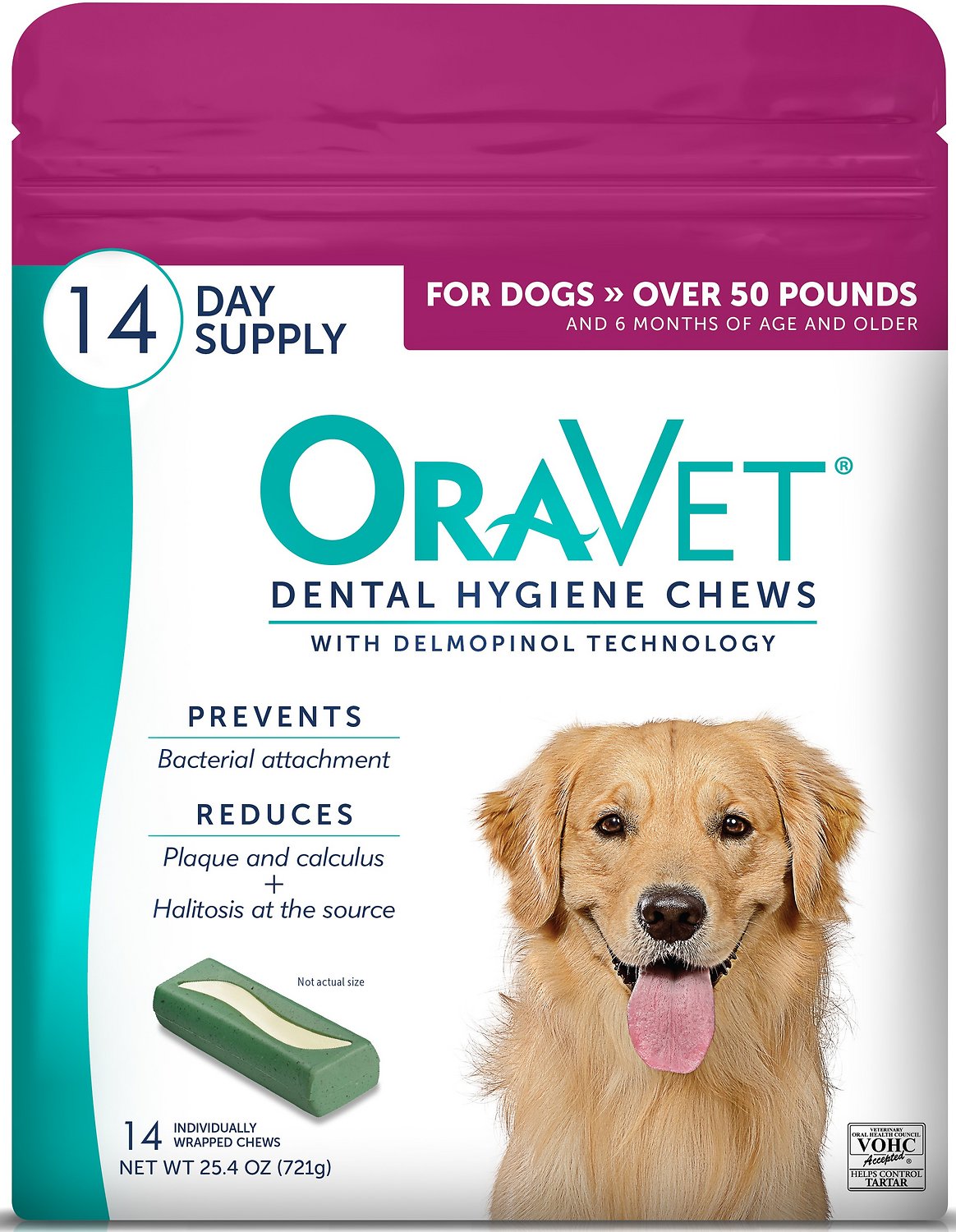 OraVet Dental Hygiene Chews for Dogs 14 days - 172pets.com