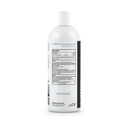 Max Chlorhexidine Shampoo 4% (12oz) - 172pets.com