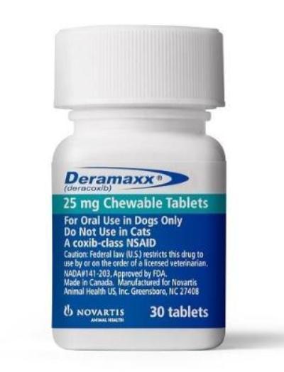 Deramaxx 25 mg, Sold per tablet