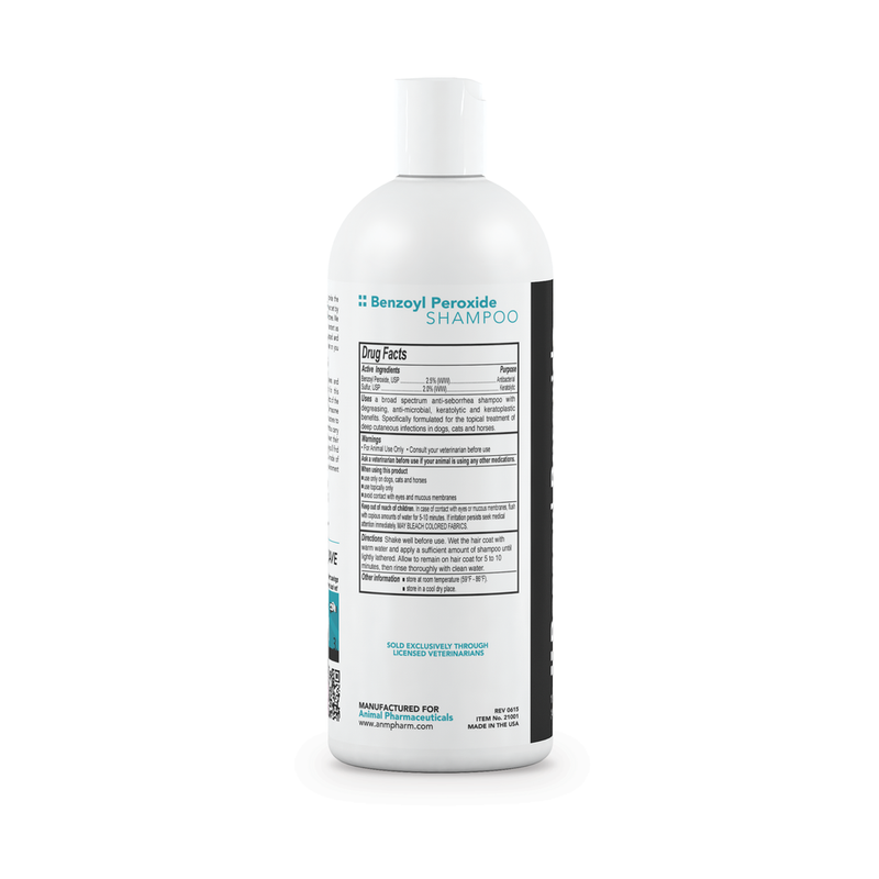 Benzoyl Peroxide Shampoo (12 oz)