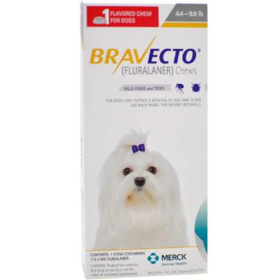 Bravecto Chews for Dogs,   4.4-9.9 lbs