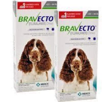 Bravecto Chews for Dogs,  22-44 lbs